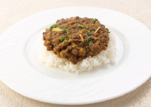 レンズ豆と粗挽きポークのキーマカレー