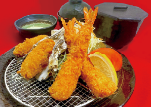 牡蠣・海老御膳